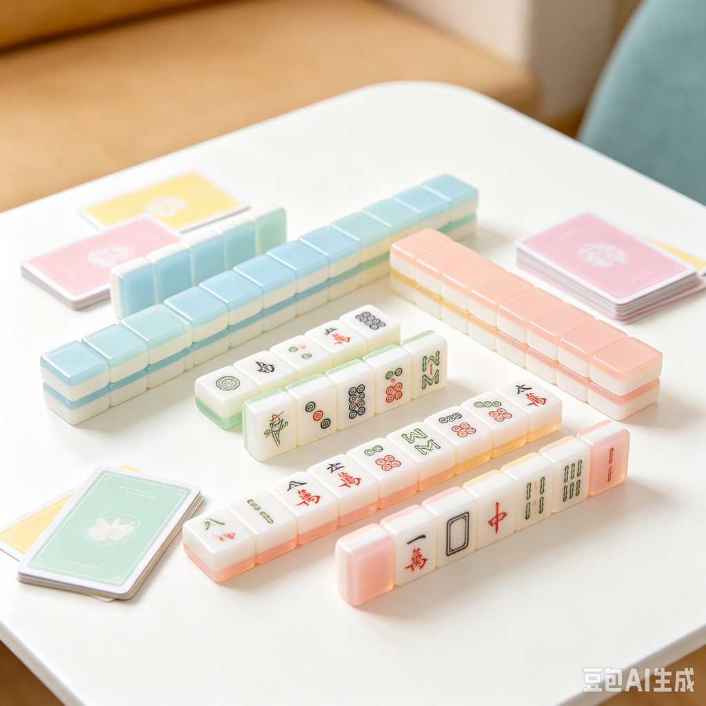 mah jongg set with carrying case