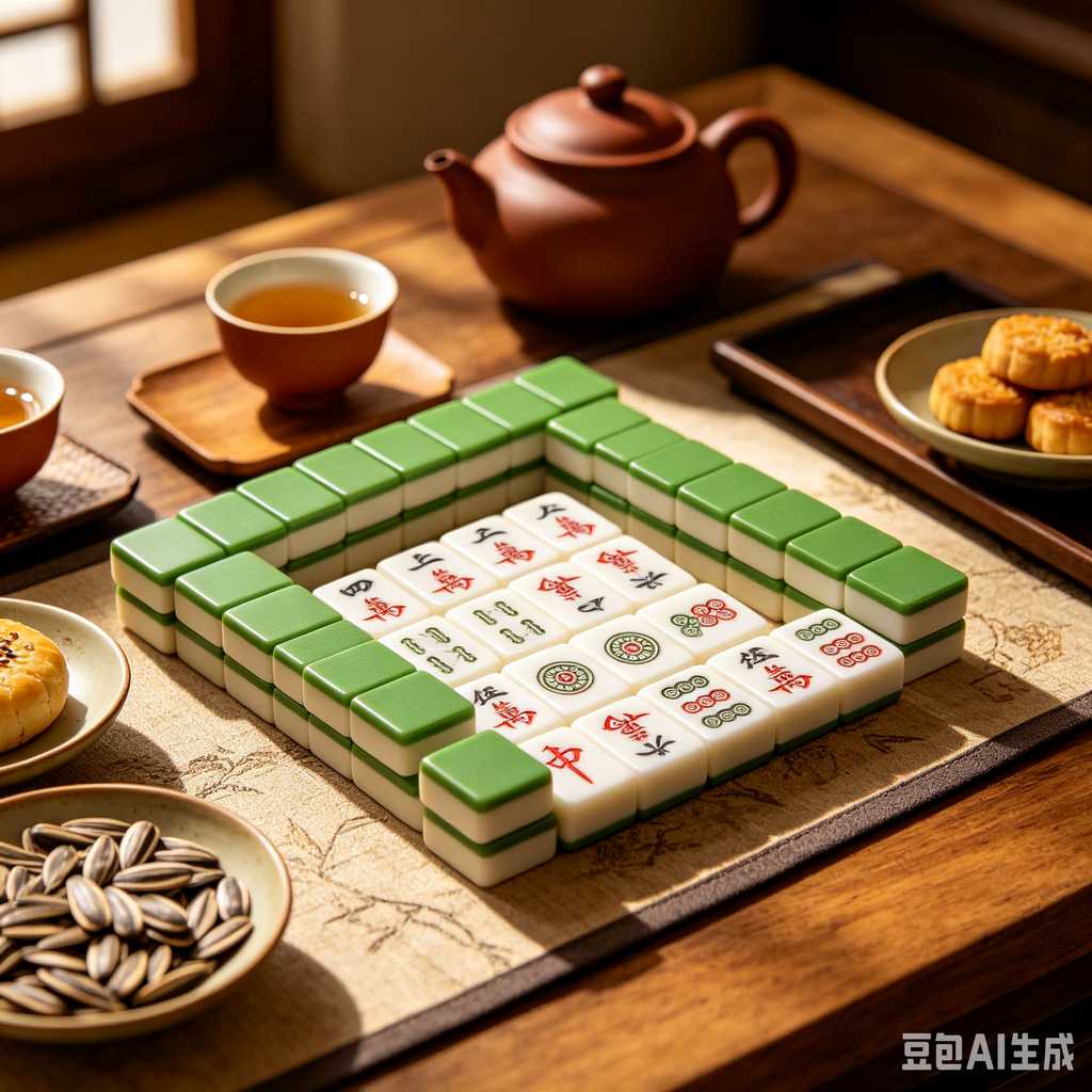 animal pattern mahjong tiles